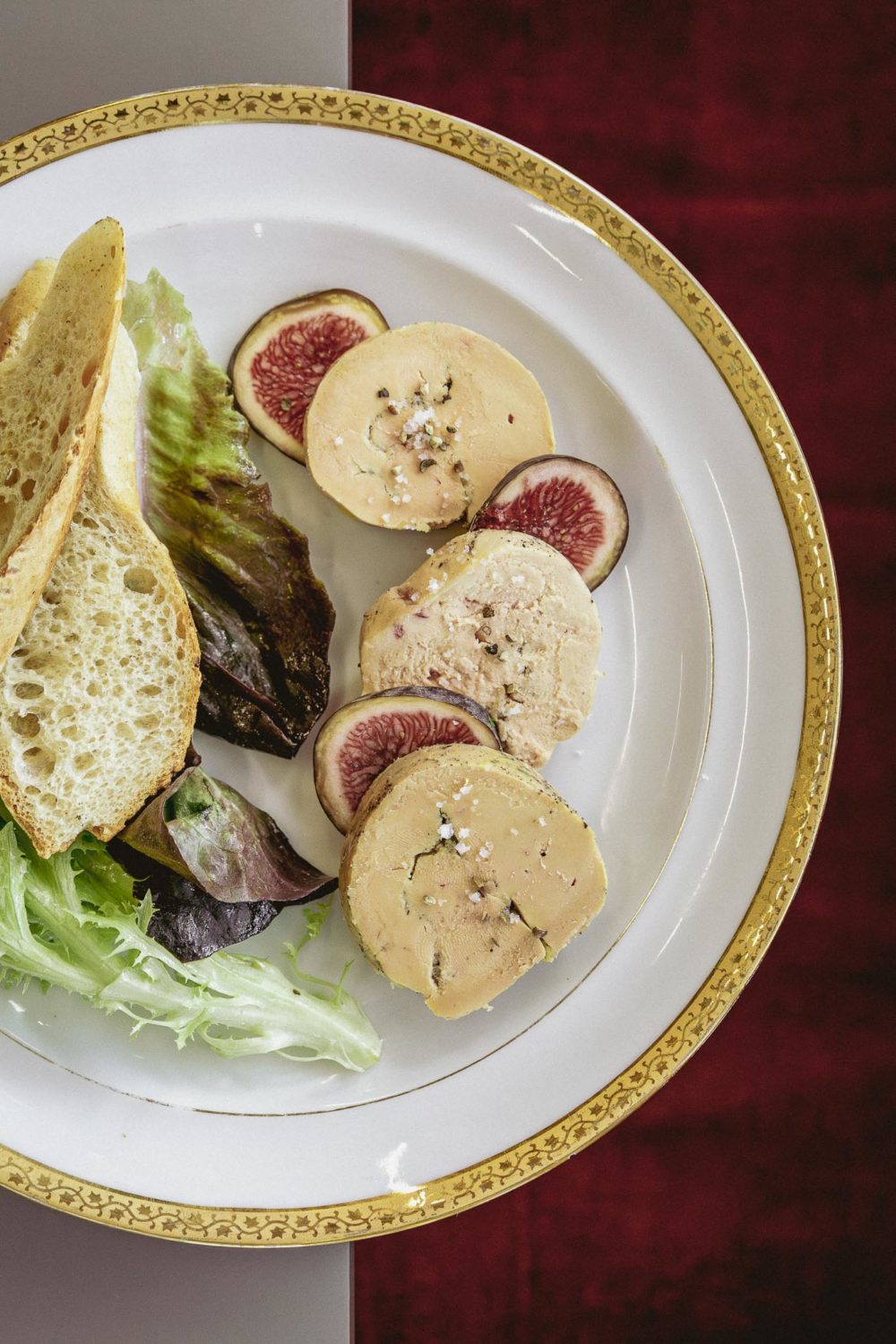 Foie gras maison et figues